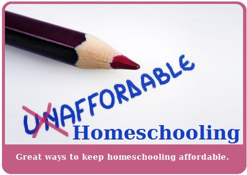 affordable homeschooling graphic