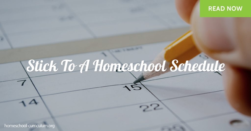 tick To A Homeschool Schedule